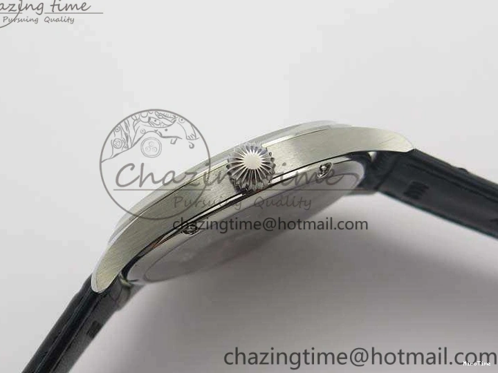 MIROTIME 0423 Durable Portuguese Fa Jones IW544202 SS GSF 1:1 Best Edition White Dial On Leather Strap 7229